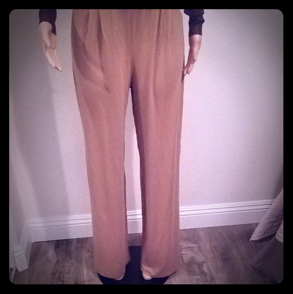 NWT Missguided Cotton lycra wide leg pants